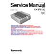 PANASONIC KXP1150 Instrukcja Serwisowa