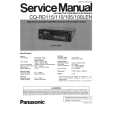 PANASONIC CQRD115 Instrukcja Serwisowa