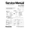 PANASONIC RXFT550 Instrukcja Serwisowa