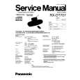 PANASONIC RX-DT707 Instrukcja Serwisowa
