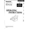 PANASONIC KXFP121NZ Instrukcja Obsługi