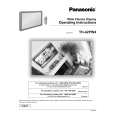 PANASONIC PT42PD3P Instrukcja Obsługi