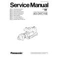 PANASONIC AG-DVC15E Instrukcja Serwisowa