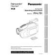 PANASONIC PVL751 Instrukcja Obsługi