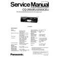 PANASONIC CQ-2650EU Instrukcja Serwisowa