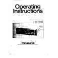 PANASONIC CQ-F50EE Instrukcja Obsługi
