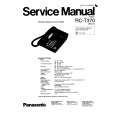 PANASONIC RCT370 Instrukcja Serwisowa