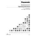 PANASONIC AJ-RC905P Instrukcja Obsługi