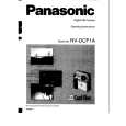 PANASONIC NVDCF1A Instrukcja Obsługi