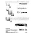 PANASONIC DVDA360A Instrukcja Obsługi
