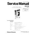 PANASONIC RQJ6 Instrukcja Serwisowa