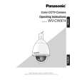 PANASONIC WVCW974 Instrukcja Obsługi