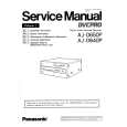 PANASONIC AJ-D640P VOLUME 1 Instrukcja Serwisowa