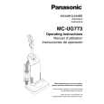 PANASONIC MCUG773 Instrukcja Obsługi