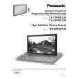 PANASONIC TH50PHD7UX Instrukcja Obsługi
