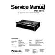 PANASONIC RC-6800 Instrukcja Serwisowa