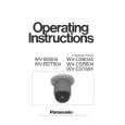 PANASONIC WVBS504 Instrukcja Obsługi
