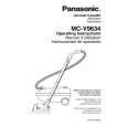 PANASONIC MCV9634 Instrukcja Obsługi
