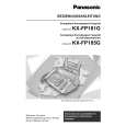 PANASONIC KXFP181G Instrukcja Obsługi