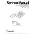 PANASONIC KXT7130 Instrukcja Serwisowa