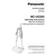 PANASONIC MCUG383 Instrukcja Obsługi