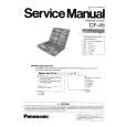 PANASONIC CF45 Instrukcja Serwisowa