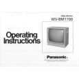 PANASONIC WVBM1700 Instrukcja Obsługi