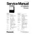 PANASONIC TC4000UD Instrukcja Serwisowa