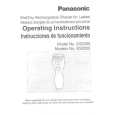 PANASONIC ES2205 Instrukcja Obsługi