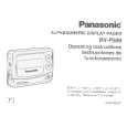PANASONIC RYP500 Instrukcja Obsługi
