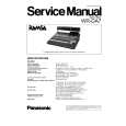 PANASONIC WRDA7 Instrukcja Serwisowa