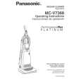 PANASONIC MCV7368 Instrukcja Obsługi