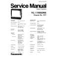PANASONIC TC1785RDS Instrukcja Serwisowa