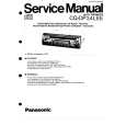 PANASONIC CQDP34LEE Instrukcja Serwisowa