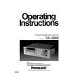 PANASONIC SV3900 Instrukcja Obsługi