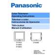 PANASONIC CT36E33 Instrukcja Obsługi