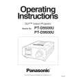 PANASONIC PTD9600U Instrukcja Obsługi