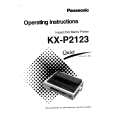 PANASONIC KX-P2123 Instrukcja Obsługi