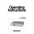 PANASONIC WJ-FS616 Instrukcja Obsługi