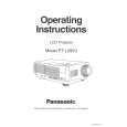 PANASONIC PTL292U Instrukcja Obsługi