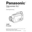 PANASONIC PVA216 Instrukcja Obsługi