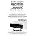PANASONIC CQRD325LEN Instrukcja Obsługi