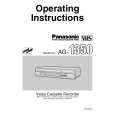 PANASONIC AG-1350 Instrukcja Obsługi