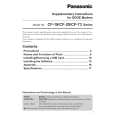 PANASONIC CFWEW18004 Instrukcja Obsługi