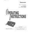 PANASONIC KXF800 Instrukcja Obsługi