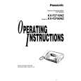 PANASONIC KXF2750NZ Instrukcja Obsługi