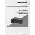 PANASONIC CQDP965EUC Instrukcja Obsługi
