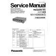PANASONIC NVHD600EG Instrukcja Serwisowa
