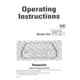 PANASONIC AGW2 Instrukcja Obsługi