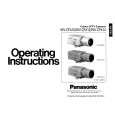 PANASONIC WV-CP414 Instrukcja Obsługi